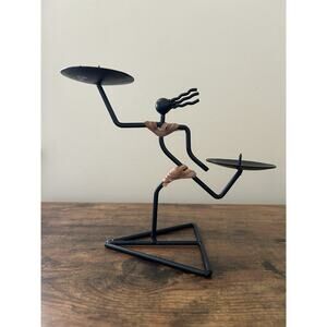 Laurids Lonborg Vintage MCM Dancing Danish Modernist String Ball Candleholder!